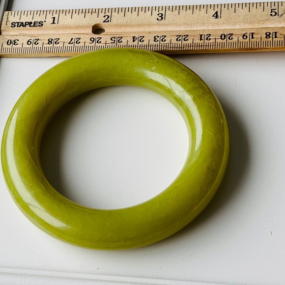 Vintage Heavy Bracelet Bakelite - Picture 4 of 5